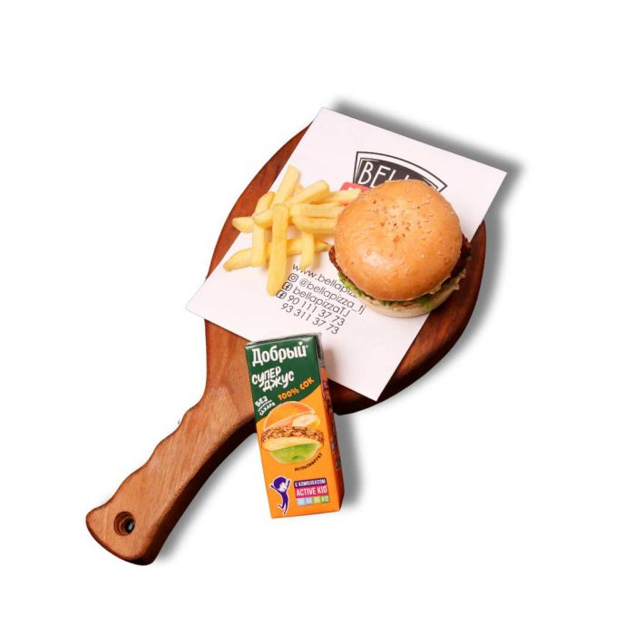 Куриный-мини-бургер