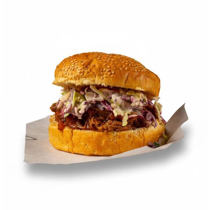 Бургер-с-брискетом